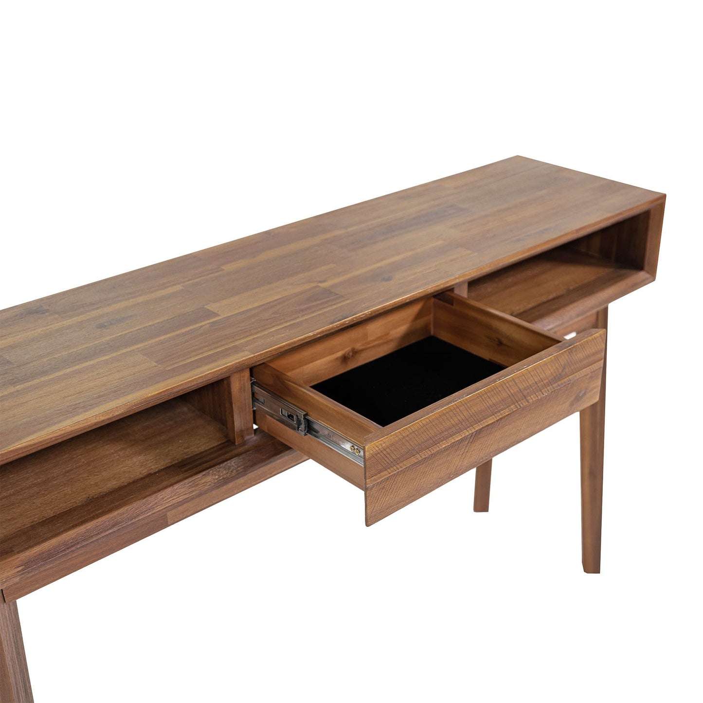 LH Home Gia One Drawer Wooden Console Table