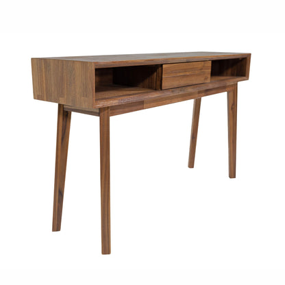 LH Home Gia One Drawer Wooden Console Table