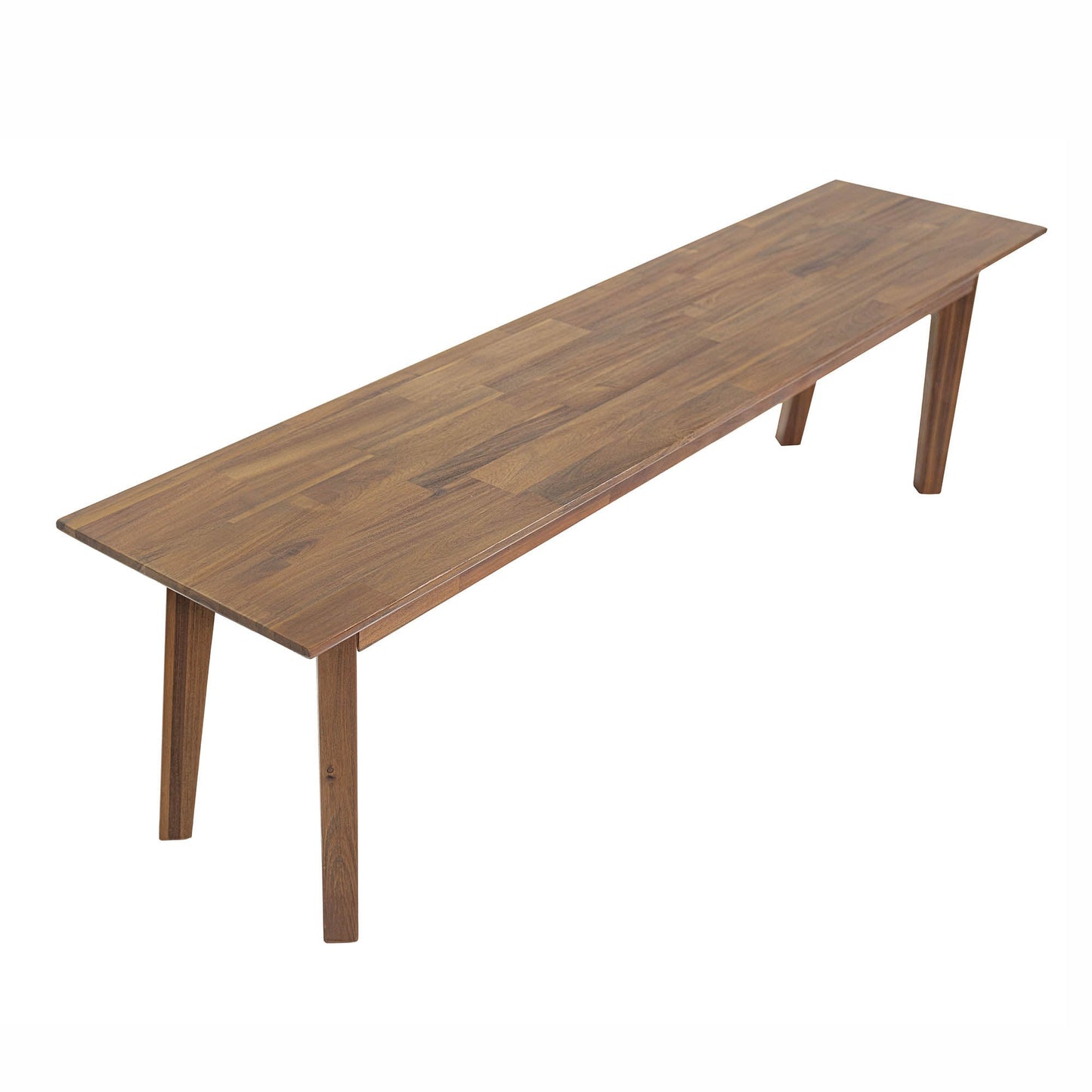 LH Home Gia Wooden Brown Dining Bench