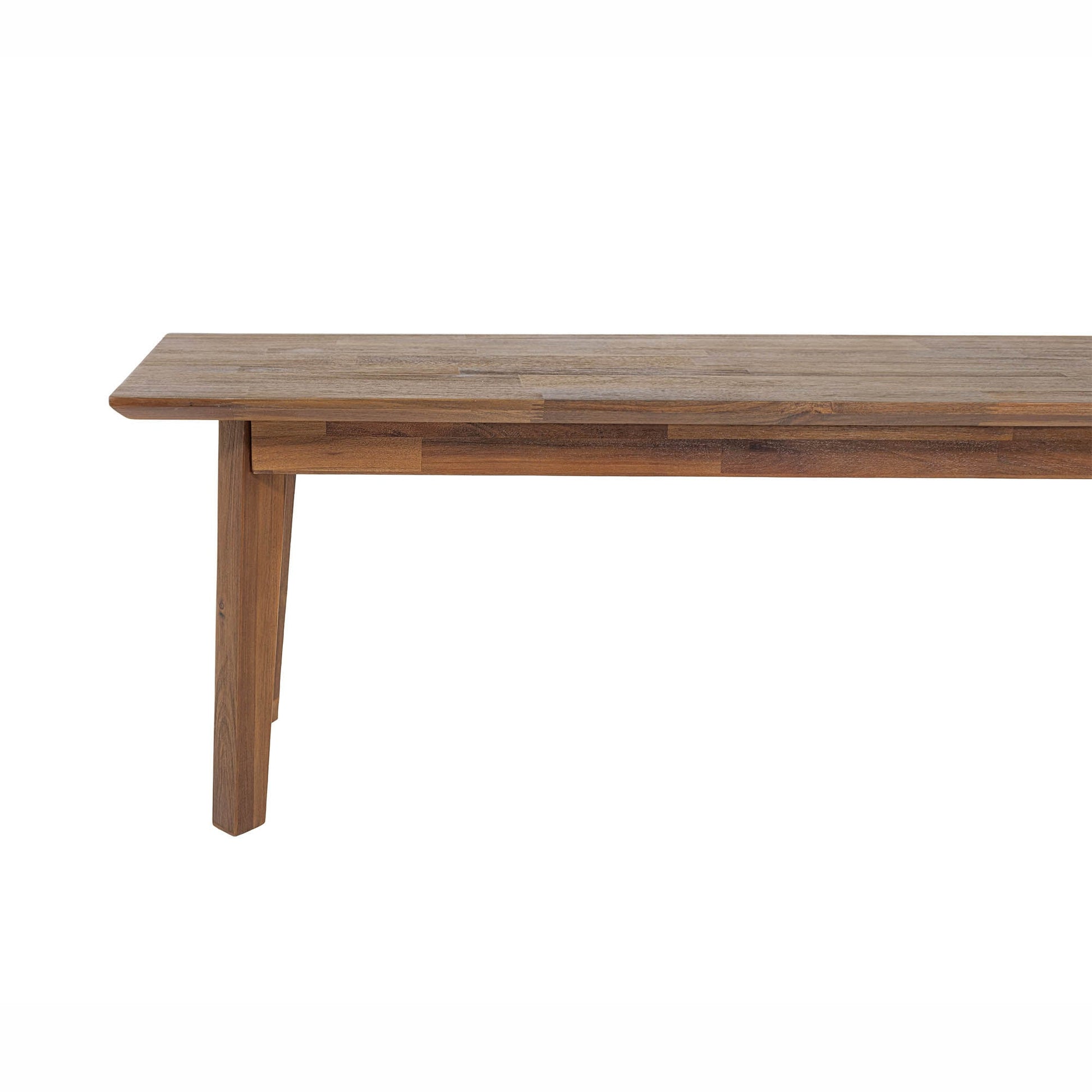 LH Home Gia Wooden Brown Dining Bench