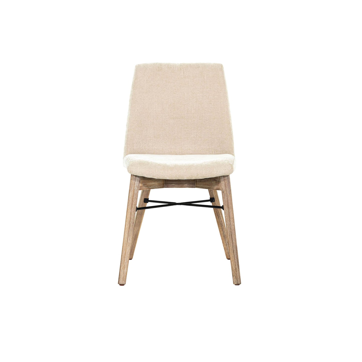 LH Home Gia Fabric Armless Dining Chair (Set of 2)