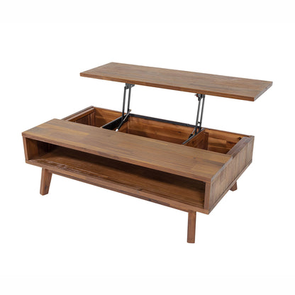 Gia Wood Coffee Table with Lift Top