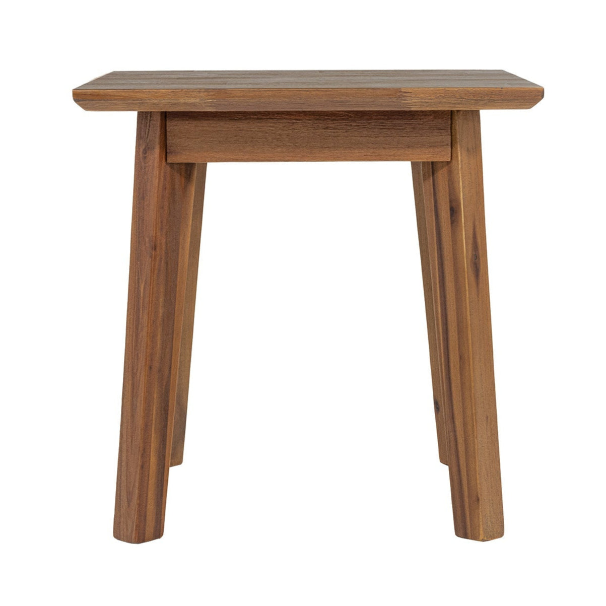 LH Home Gia Wooden Square Side Table