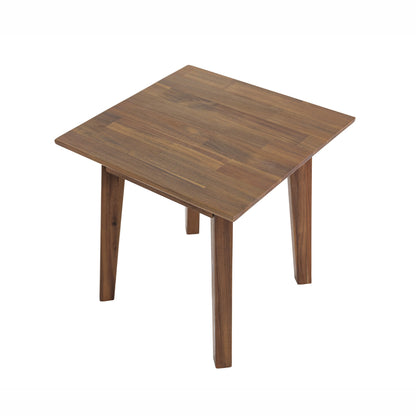 LH Home Gia Wooden Square Side Table