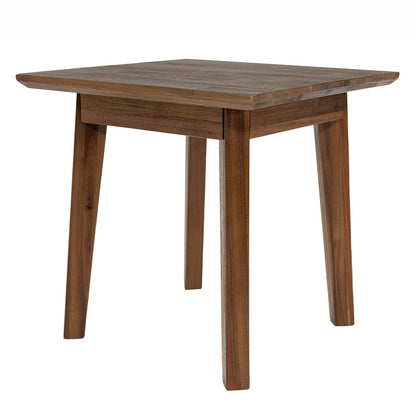 LH Home Gia Wooden Square Side Table