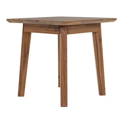 LH Home Gia Wooden Square Side Table