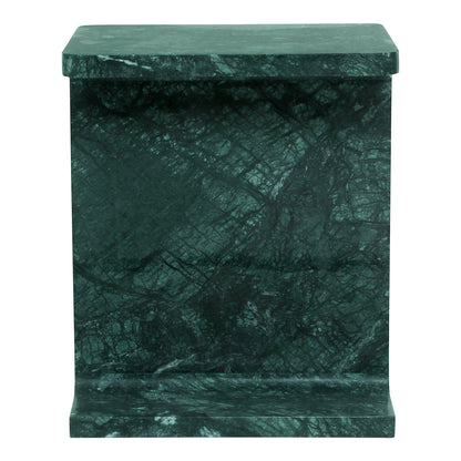 Tullia Marble Green Rectangular Accent Table