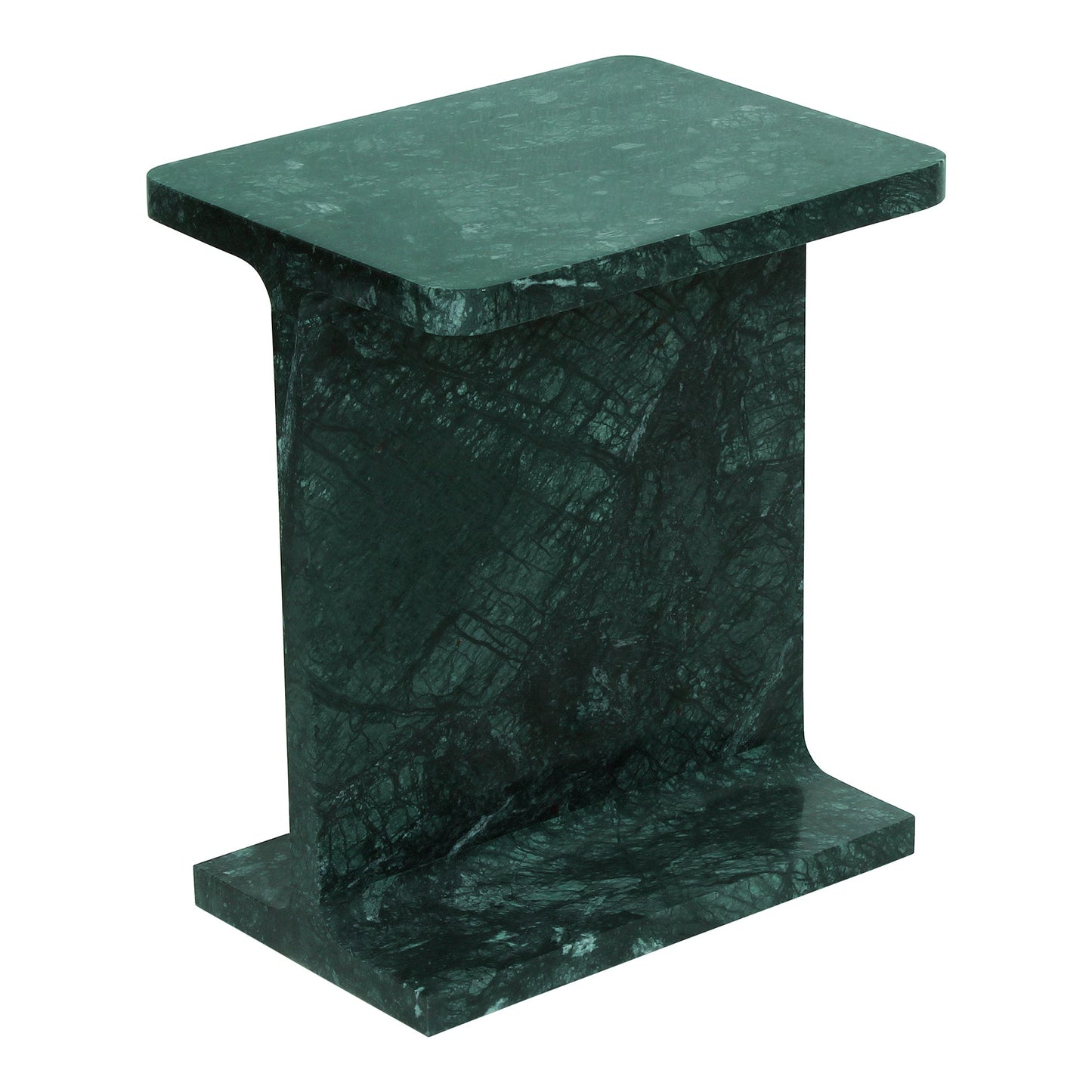 Tullia Marble Green Rectangular Accent Table