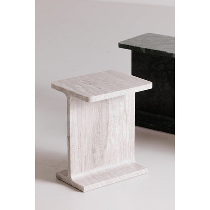 Tullia Marble Rectangular Accent Table