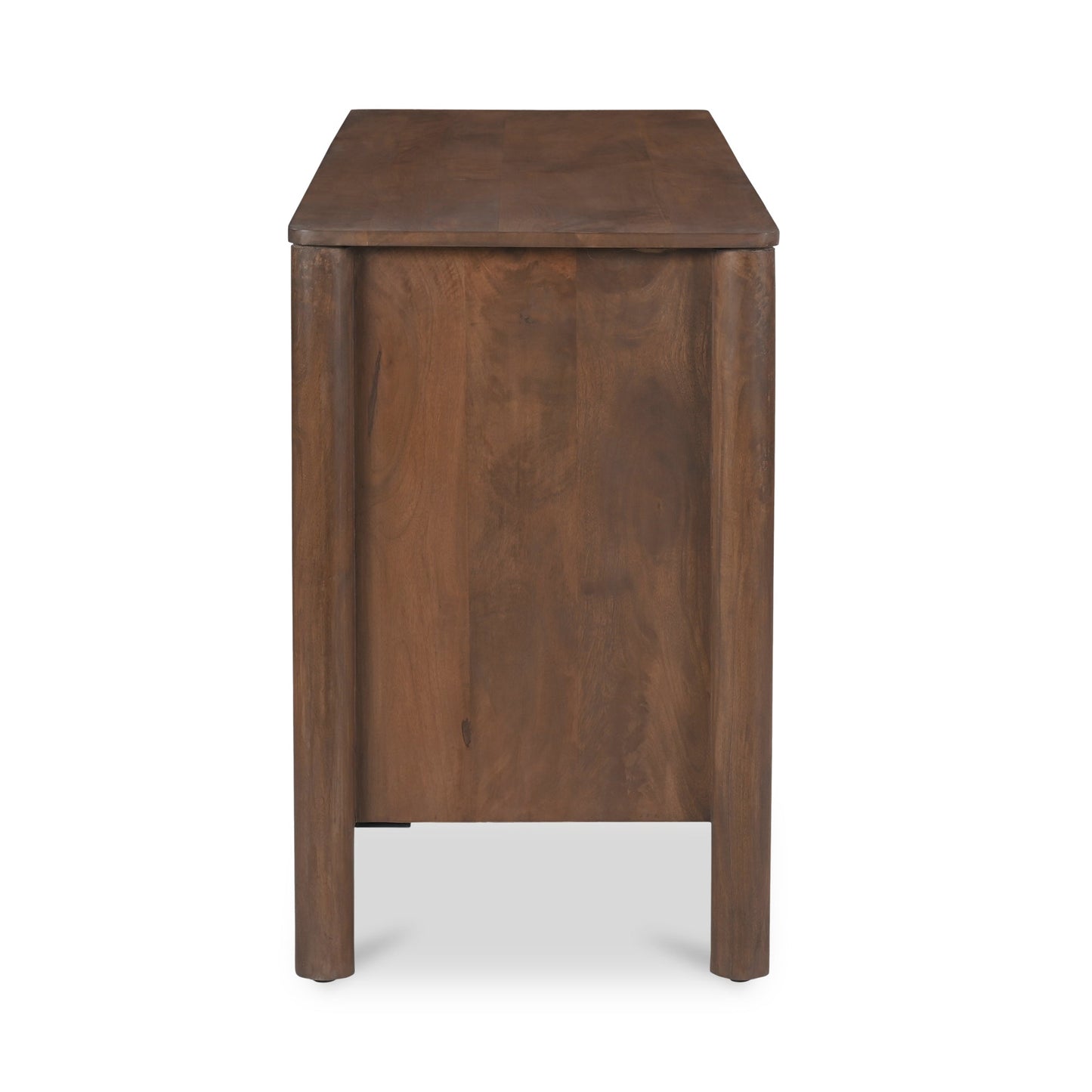 Moe's Home Wiley Wood Vintage Brown 3 Drawer Sideboard