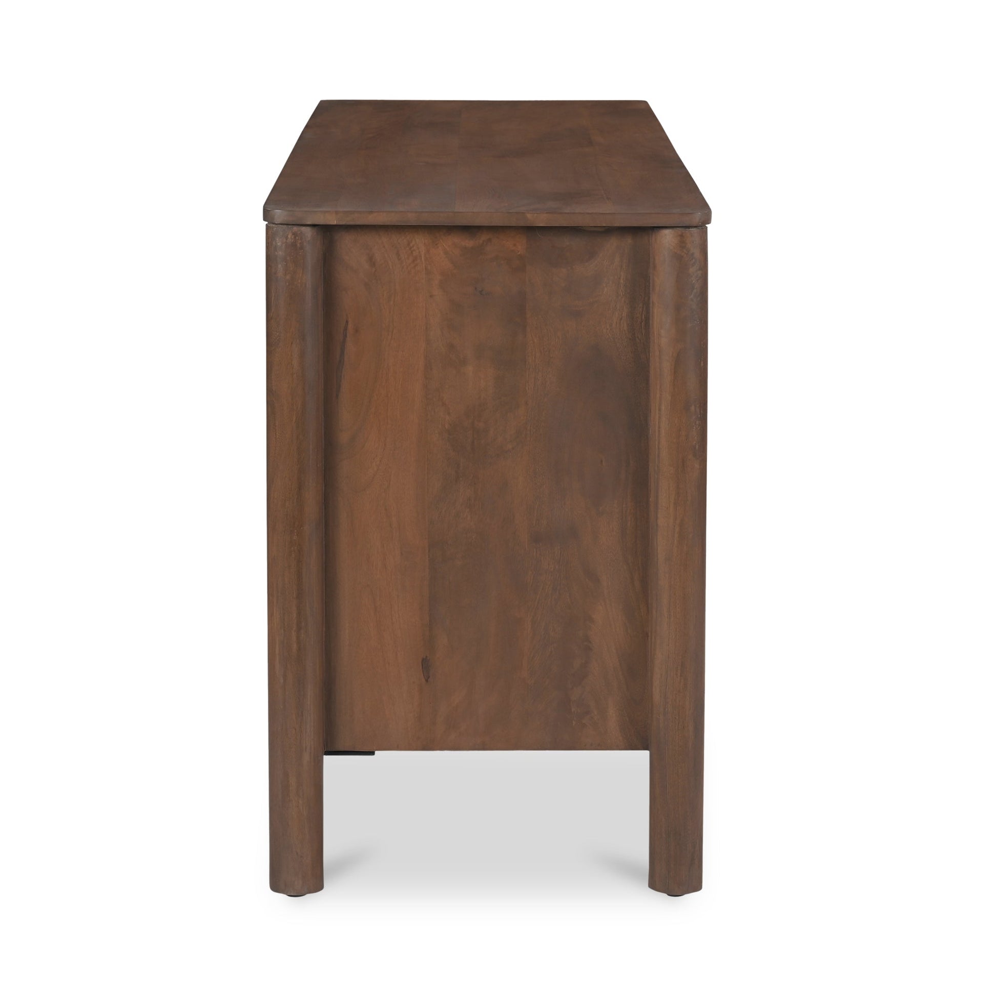 Moe's Home Wiley Wood Vintage Brown 3 Drawer Sideboard