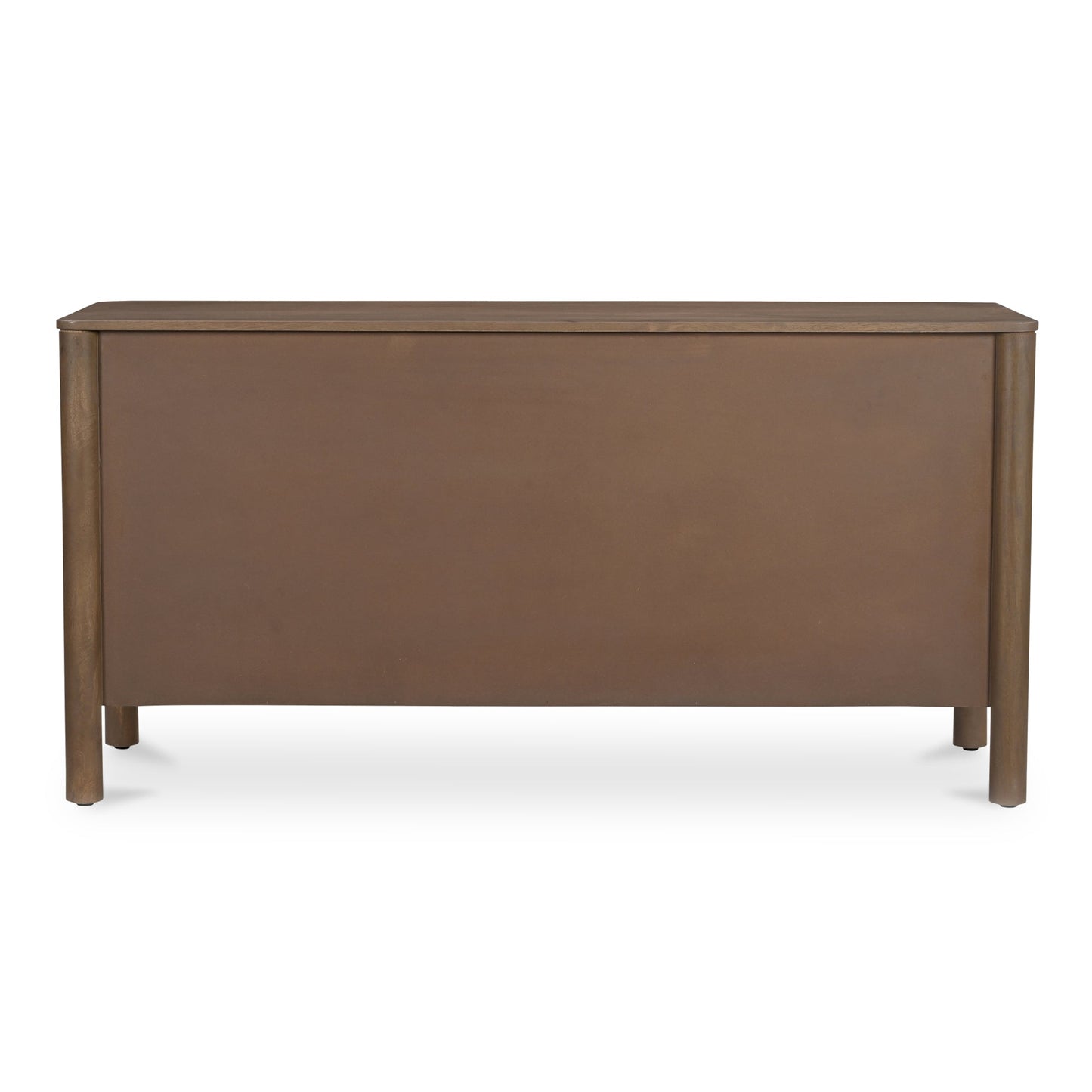 Moe's Home Wiley Wood Vintage Brown 3 Drawer Sideboard