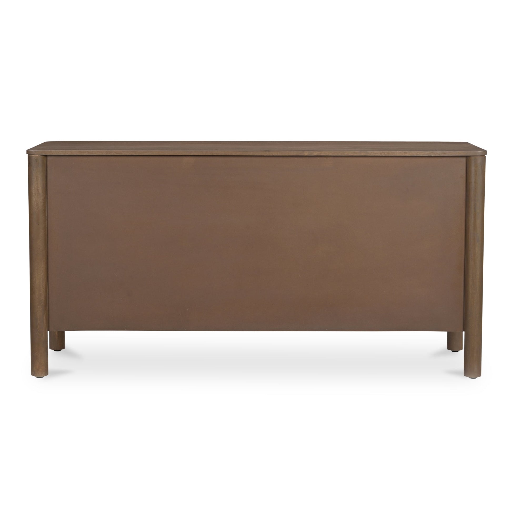 Moe's Home Wiley Wood Vintage Brown 3 Drawer Sideboard