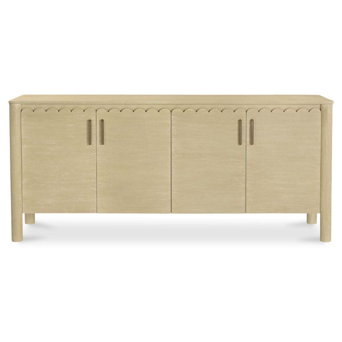 Wiley Four Doors Wood Sideboard