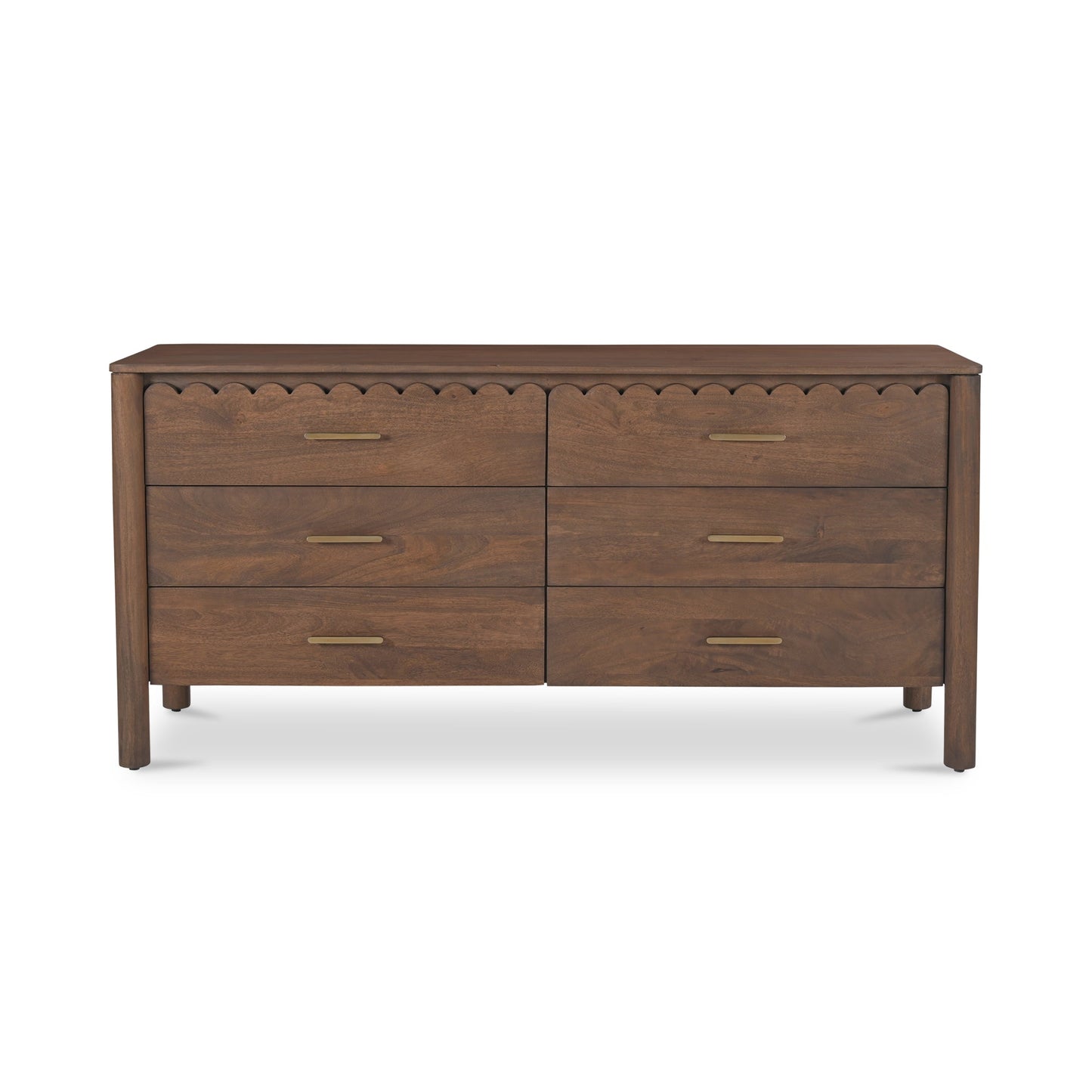 Wiley Wood Vintage Brown Dresser