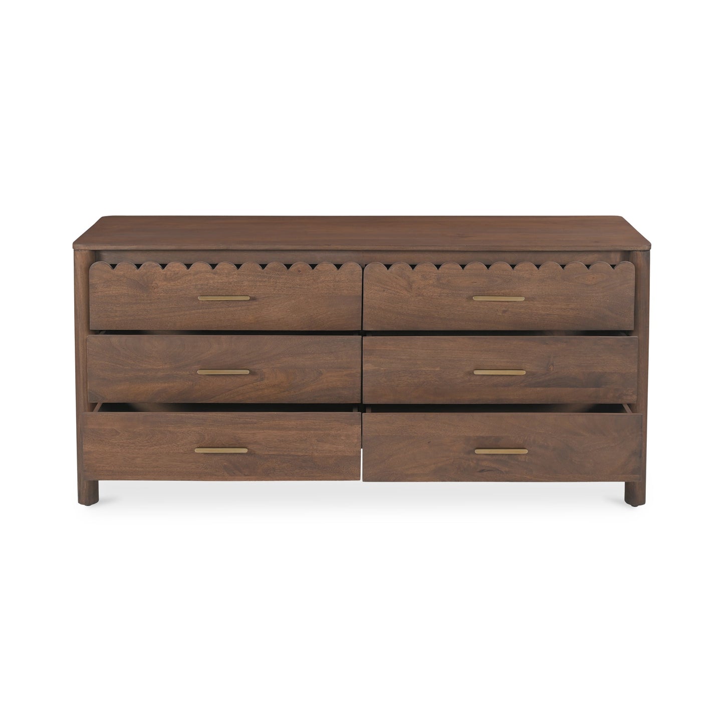 Wiley Wood Vintage Brown Dresser