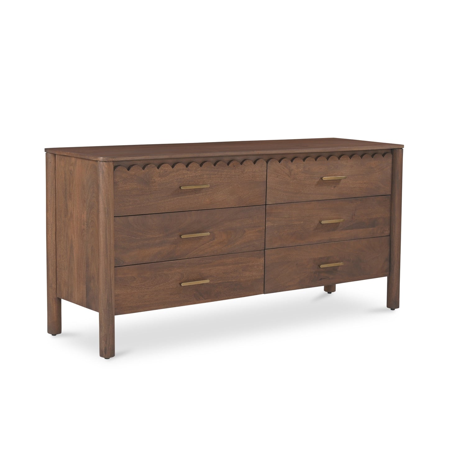 Wiley Wood Vintage Brown Dresser