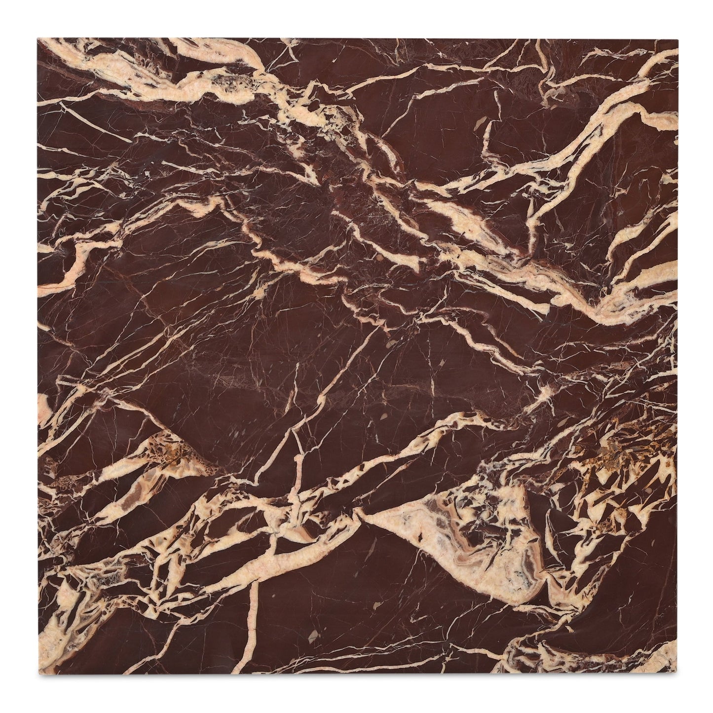 Rosa Rosso Levanto Marble Outdoor Coffee Table