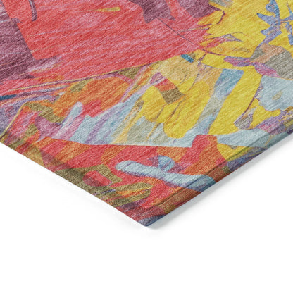 Addison Rugs Galain Blue Washable Indoor-Outdoor Rug