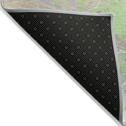 Addison Rugs Galain Purple Washable Indoor-Outdoor Rug