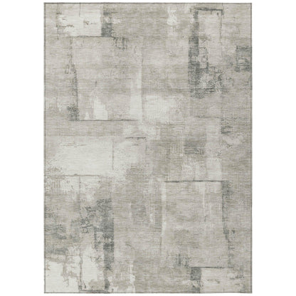 Addison Rugs Galanor Brown Washable Indoor-Outdoor Rug
