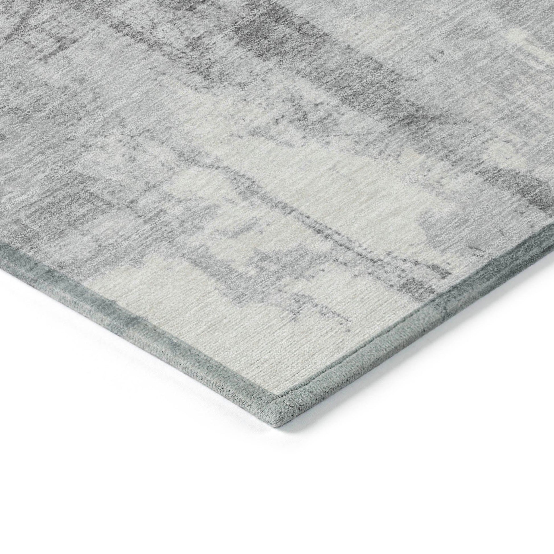 Addison Rugs Galanor Gray Washable Indoor-Outdoor Rug