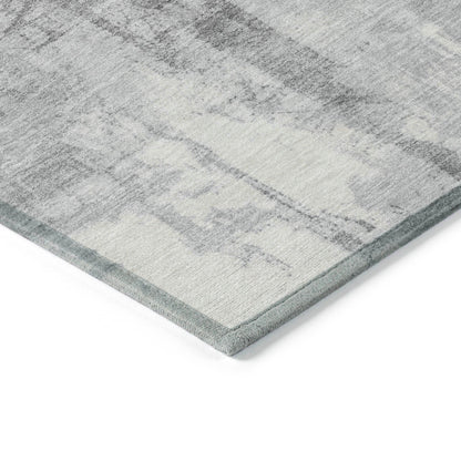 Addison Rugs Galanor Gray Washable Indoor-Outdoor Rug