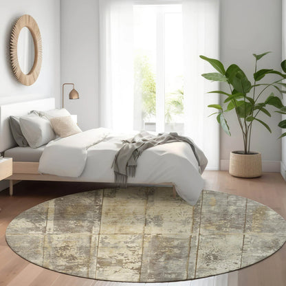 Addison Rugs Galara Beige Washable Indoor-Outdoor Rug