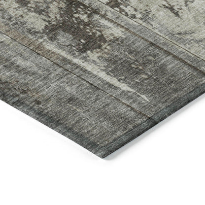 Addison Rugs Galara Brown Washable Indoor-Outdoor Rug