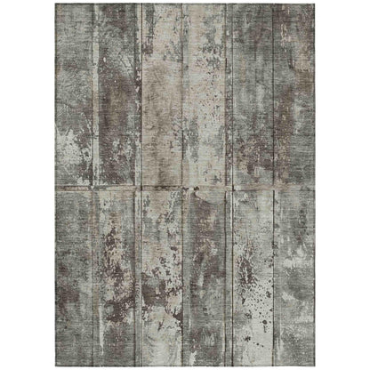 Addison Rugs Galara Brown Washable Indoor-Outdoor Rug