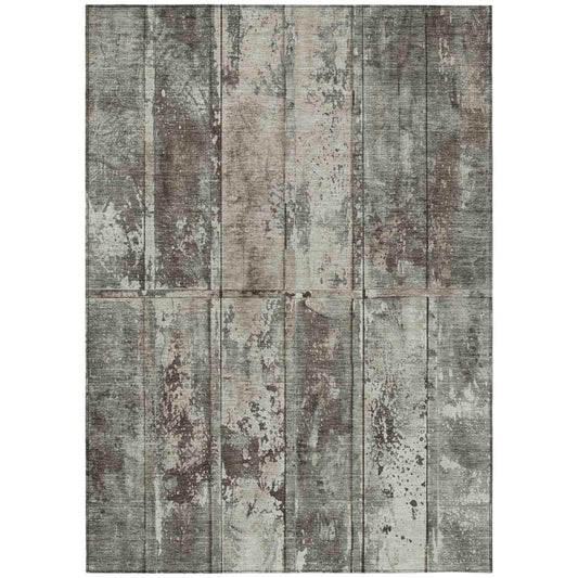 Addison Rugs Galara Brown Washable Indoor-Outdoor Rug