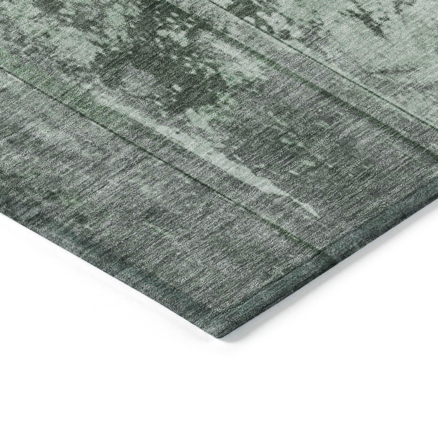 Addison Rugs Galara Green Washable Indoor-Outdoor Rug