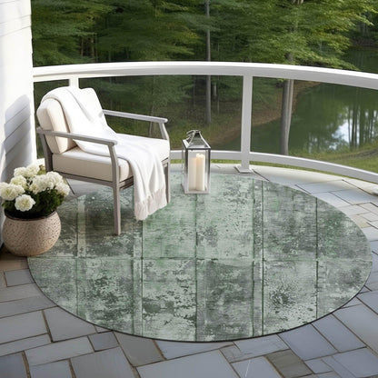 Addison Rugs Galara Green Washable Indoor-Outdoor Rug