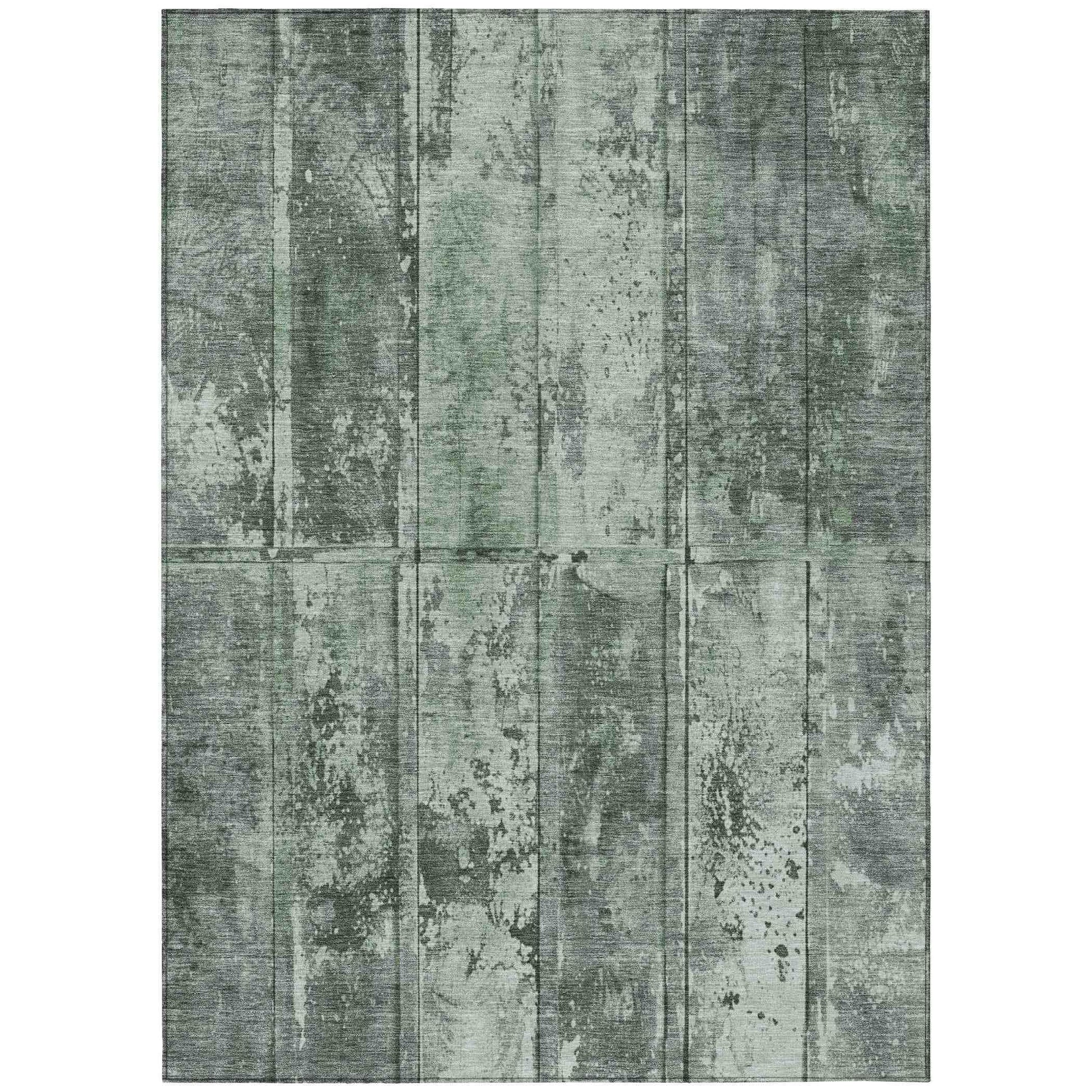 Addison Rugs Galara Green Washable Indoor-Outdoor Rug