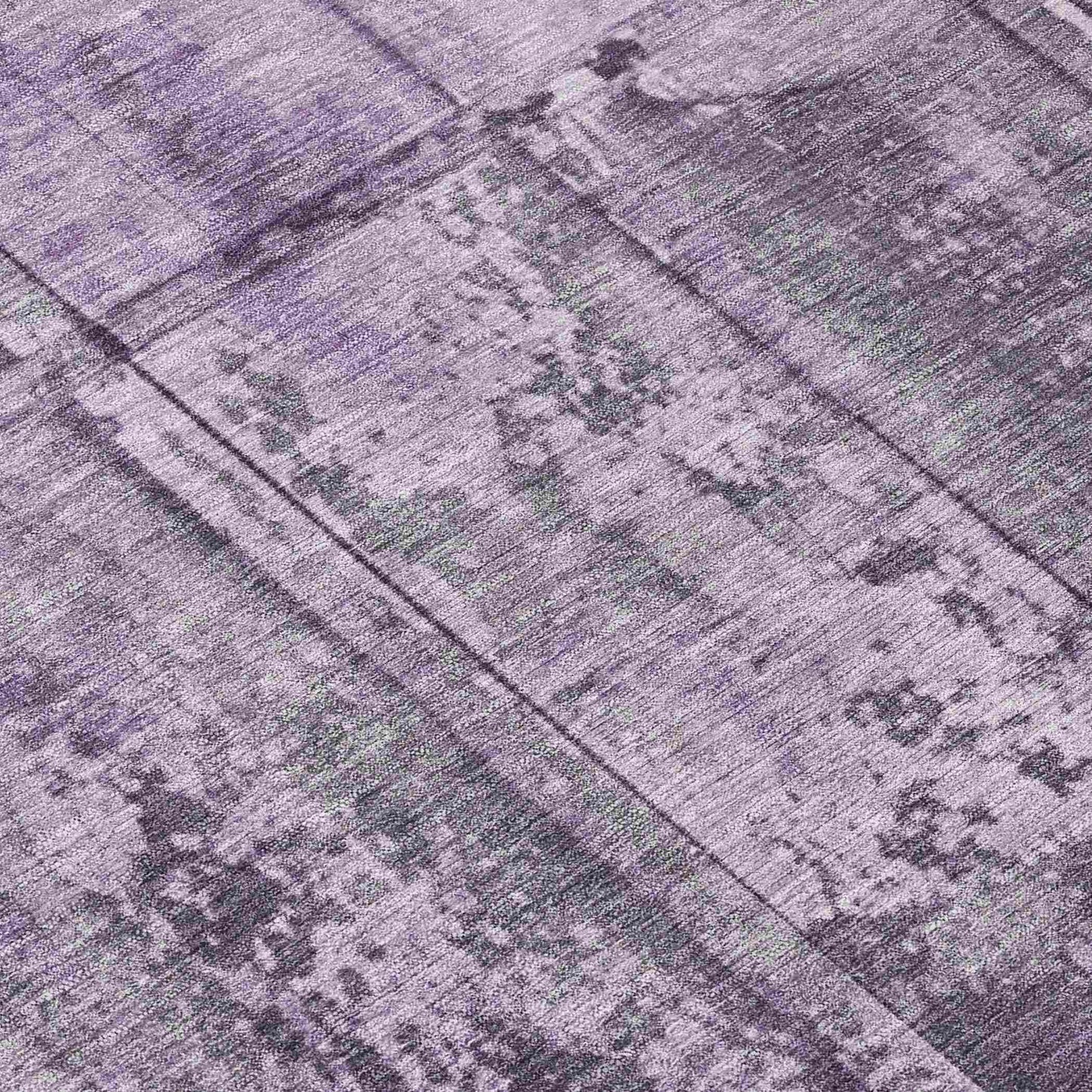 Addison Rugs Galara Purple Washable Indoor-Outdoor Rug