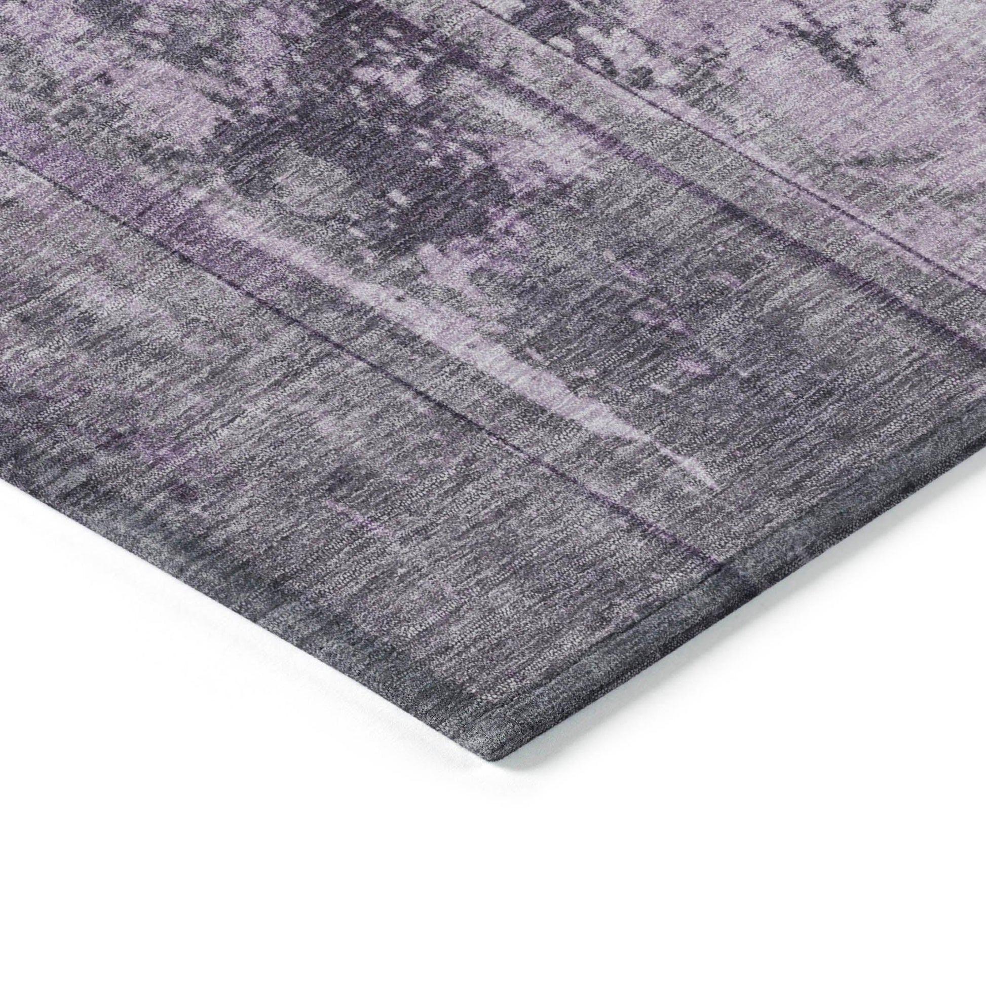 Addison Rugs Galara Purple Washable Indoor-Outdoor Rug