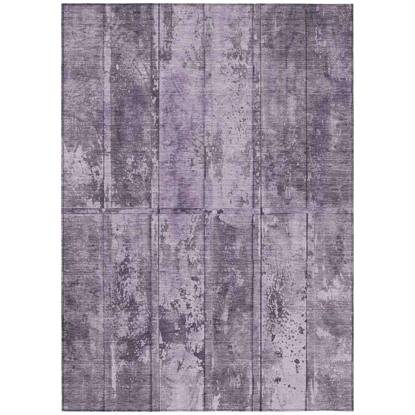 Addison Rugs Galara Purple Washable Indoor-Outdoor Rug