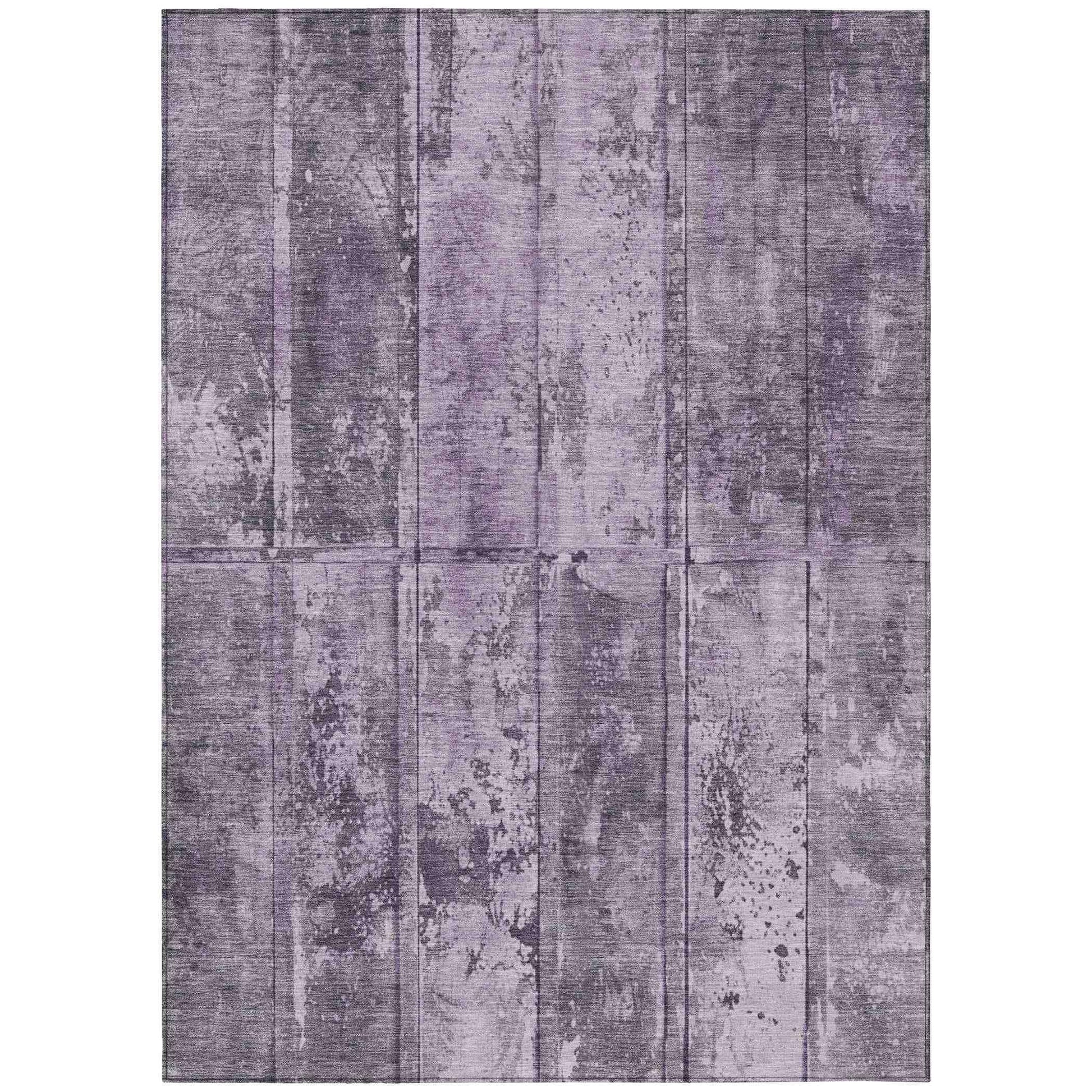 Addison Rugs Galara Purple Washable Indoor-Outdoor Rug