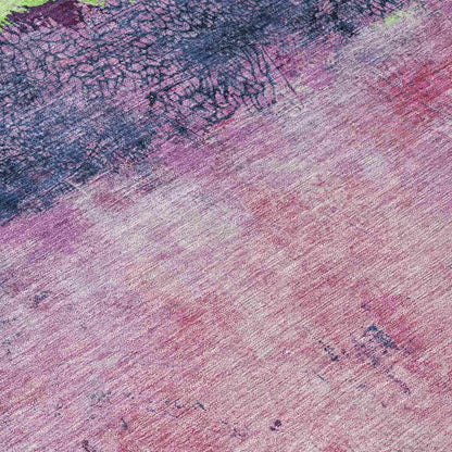 Galaris Pink Washable Indoor-Outdoor Rug