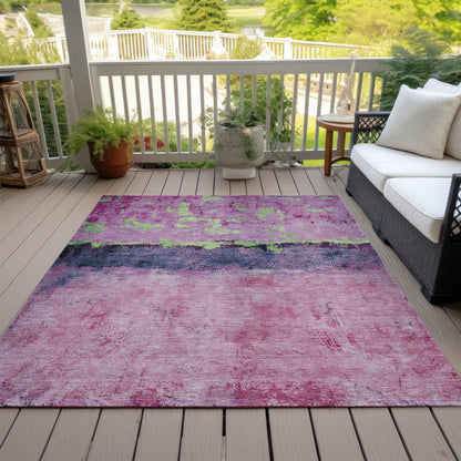 Galaris Pink Washable Indoor-Outdoor Rug
