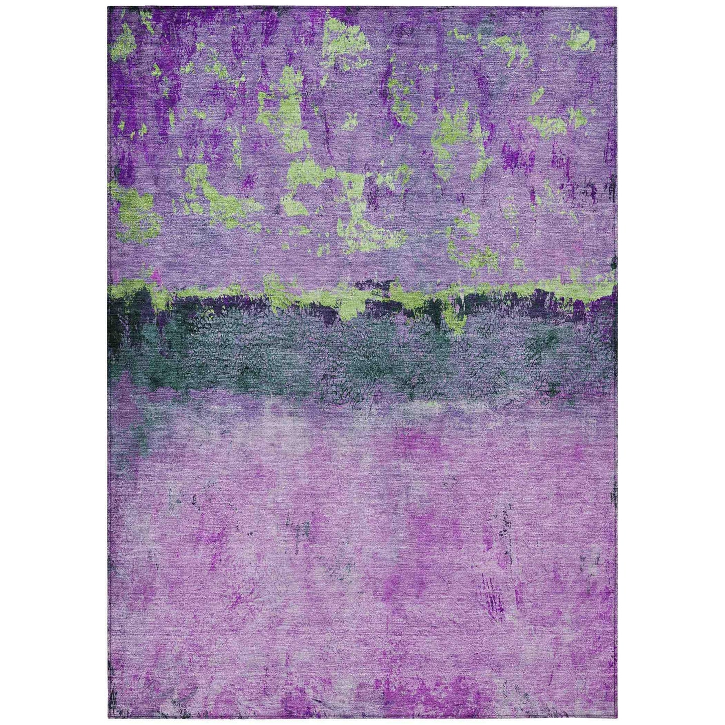 Addison Rugs Galaris Purple Washable Indoor-Outdoor Rug