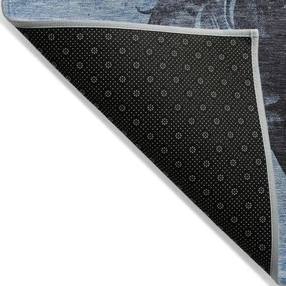 Addison Rugs Galas Blue Washable Indoor-Outdoor Rug