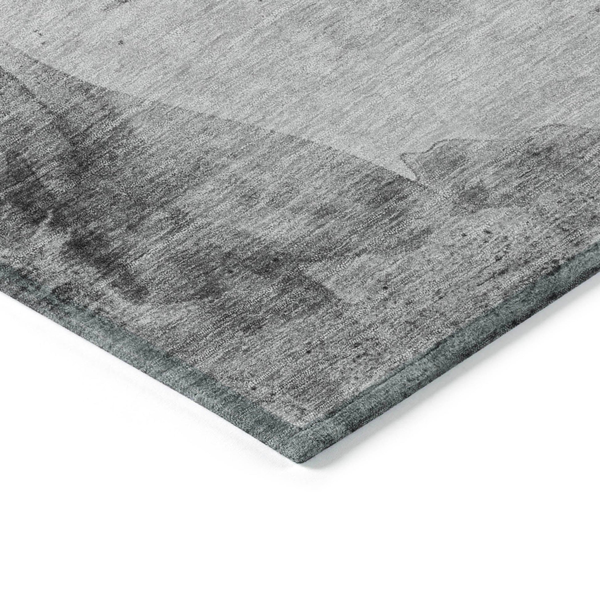 Addison Rugs Galion Gray Washable Indoor-Outdoor Rug