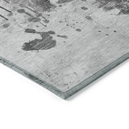 Addison Rugs Galira Gray Washable Indoor-Outdoor Rug