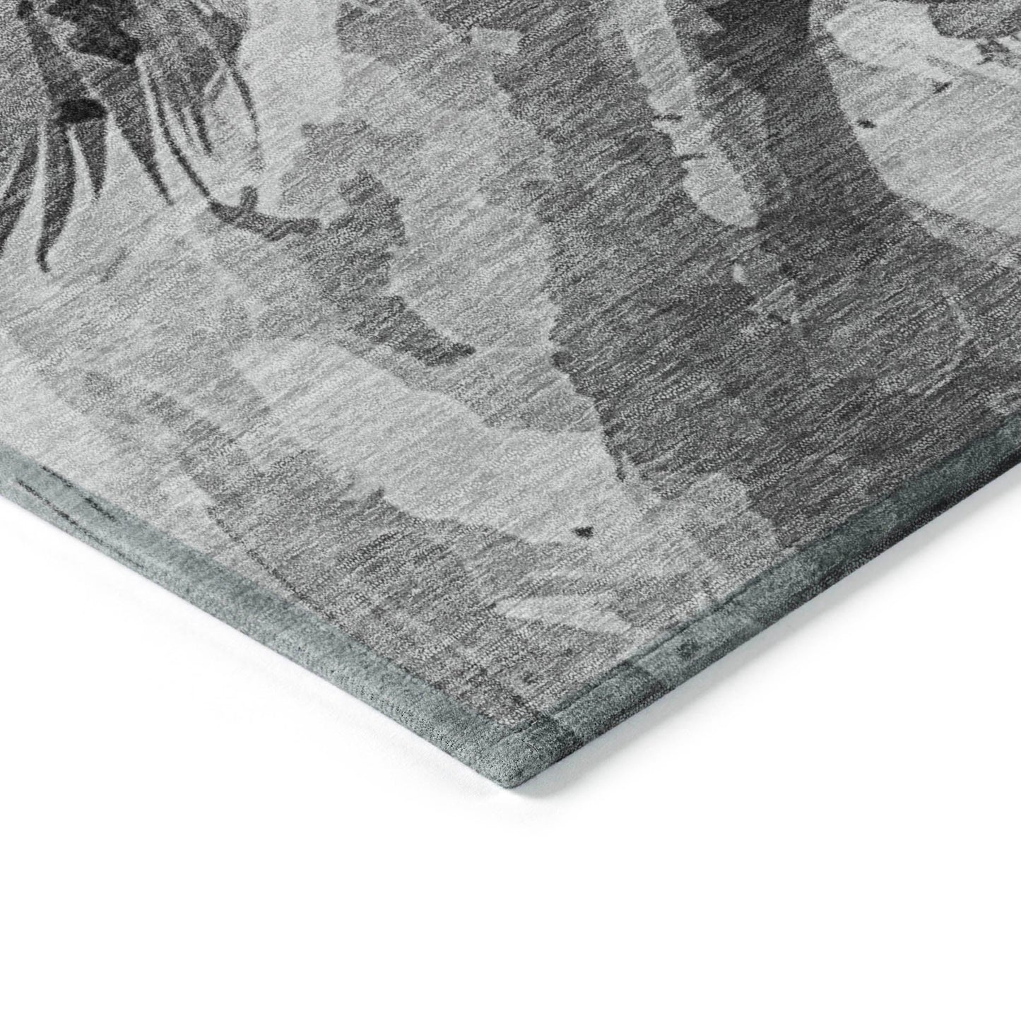 Addison Rugs Galius Gray Washable Indoor-Outdoor Rug