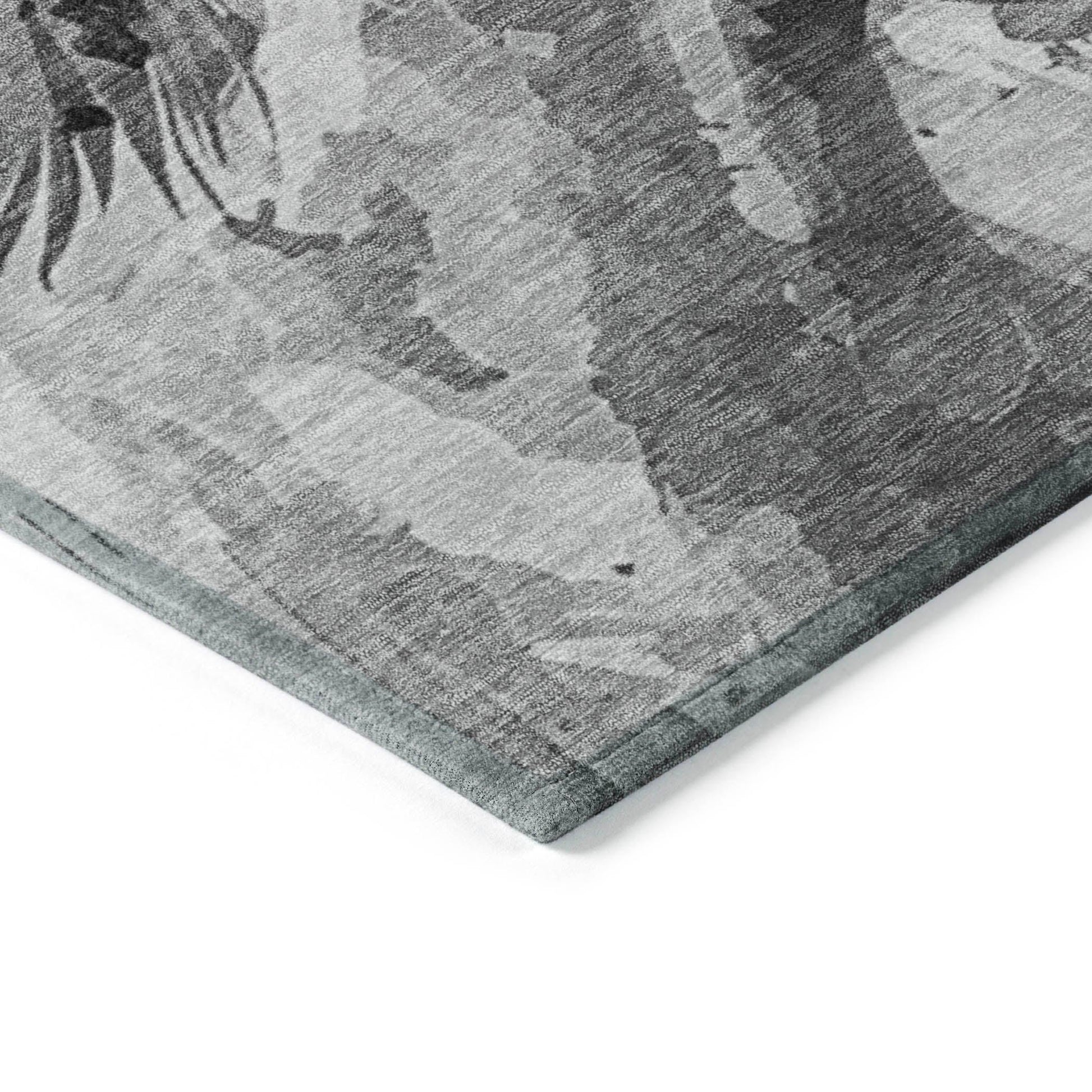 Addison Rugs Galius Gray Washable Indoor-Outdoor Rug