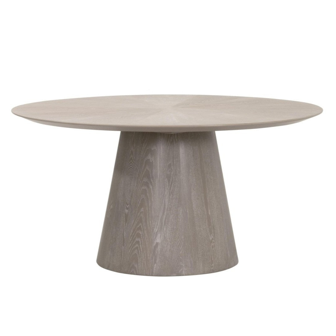 Essentials For Living Gallo 60" Round Solid Ash Wood Dining Table