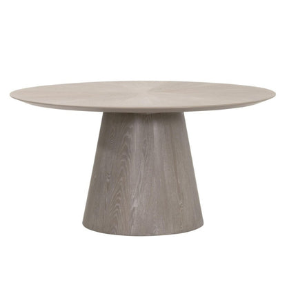 Essentials For Living Gallo 60" Round Solid Ash Wood Dining Table