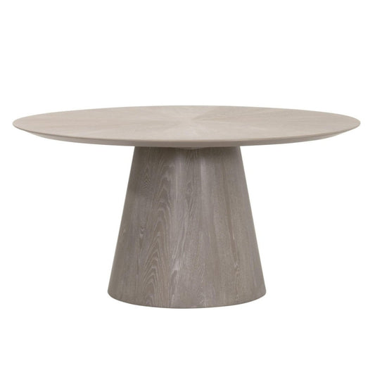 Essentials For Living Gallo 60" Round Solid Ash Wood Dining Table