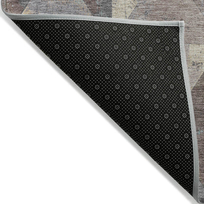 Addison Rugs Galon Brown Washable Indoor-Outdoor Rug